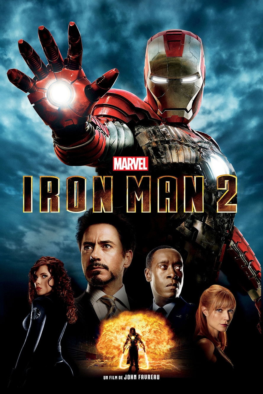 Poster du film Iron Man 2 (2010) de Jon Favreau