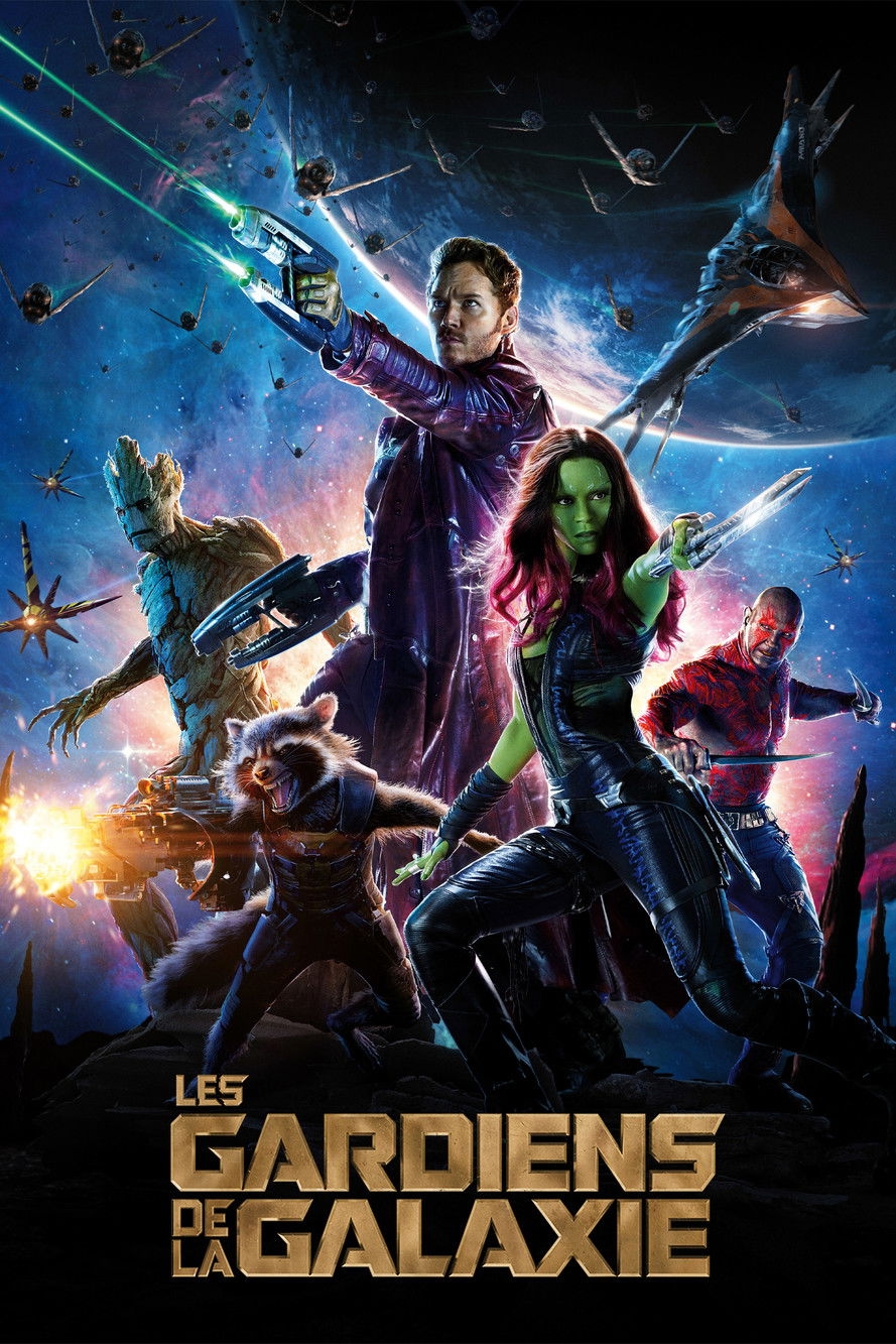 Poster du film Les Gardiens de la Galaxie (2014) de James Gunn