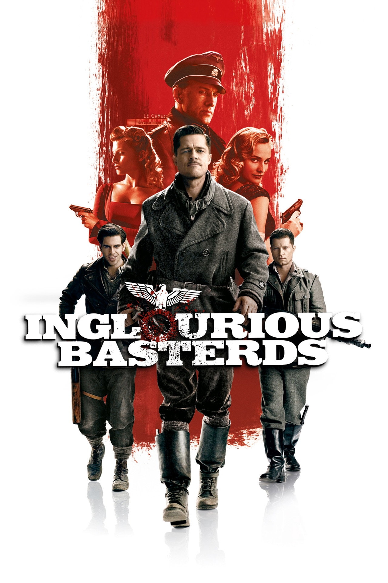 Poster du film Inglourious Basterds (2009) de Quentin Tarantino