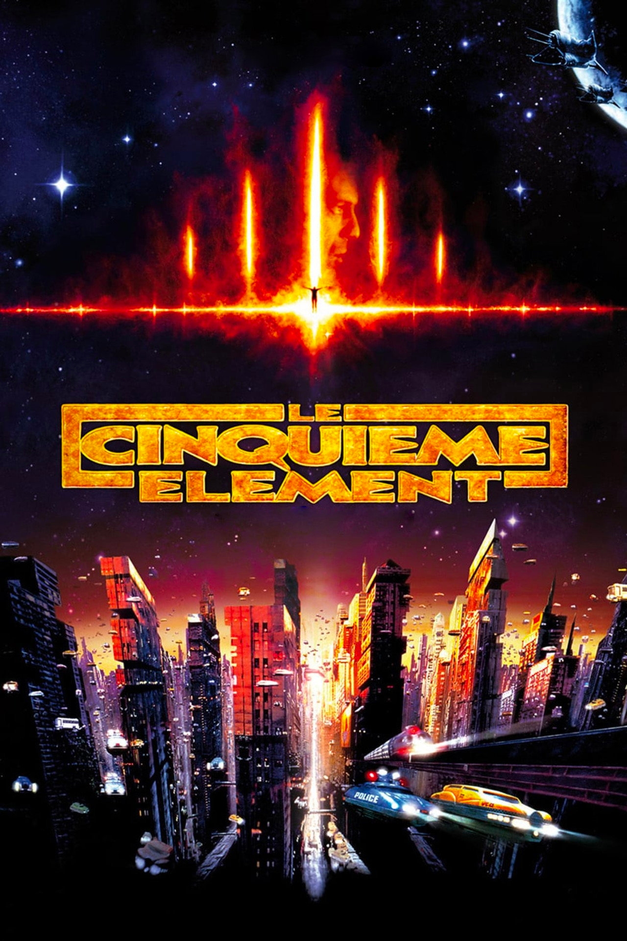 Poster du film Le Cinquième Élément (1997) de Luc Besson
