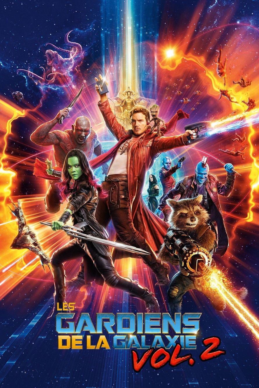 Poster du film Les Gardiens de la Galaxie Vol. 2 (2017) de James Gunn