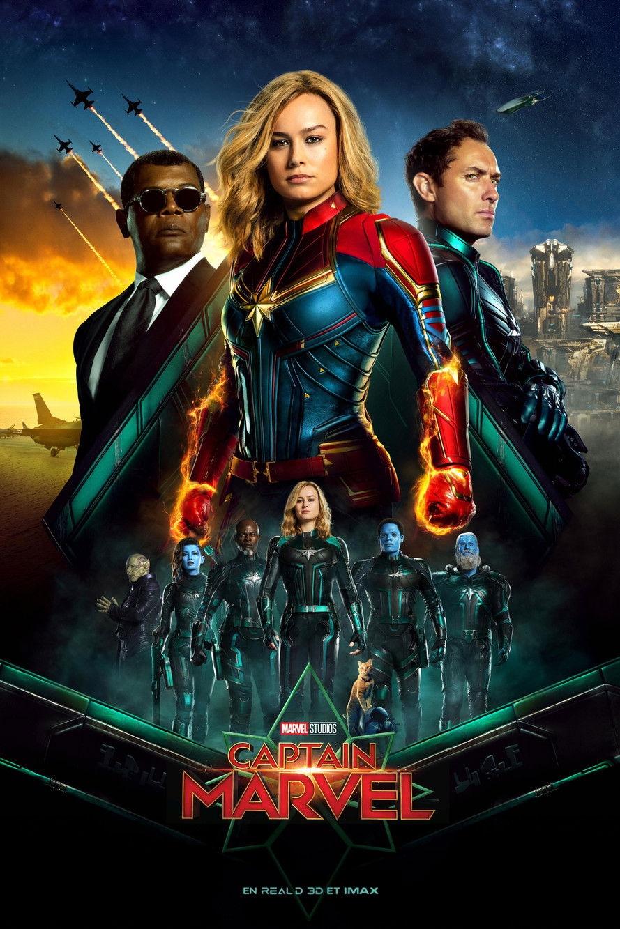Poster du film Captain Marvel (2019) de Ryan Fleck