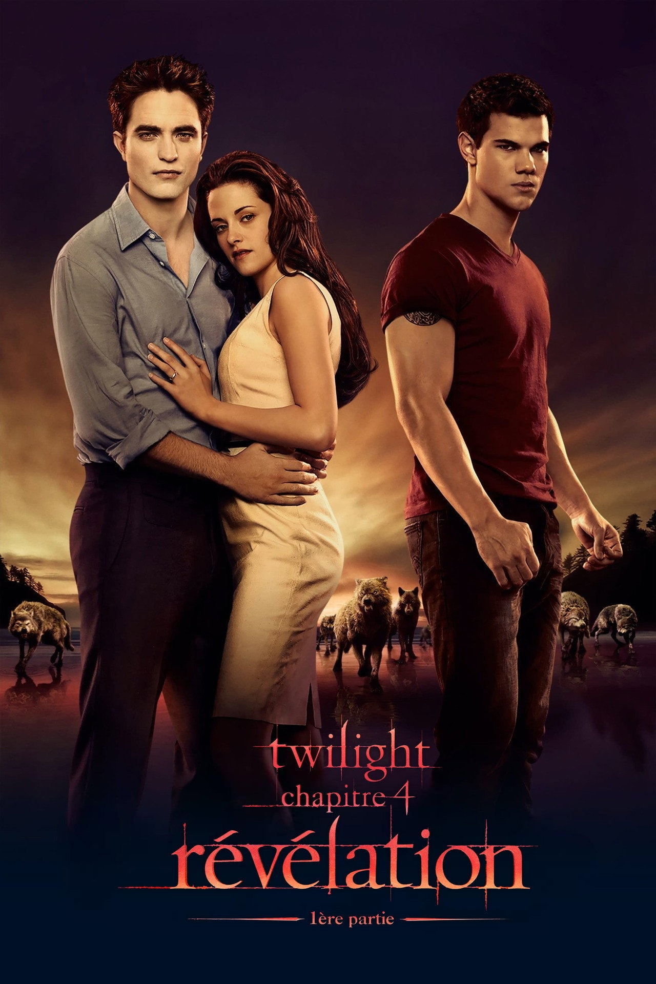 Poster du film Twilight, chapitre 4 : Révélation, 1ère partie (2011) de Bill Condon