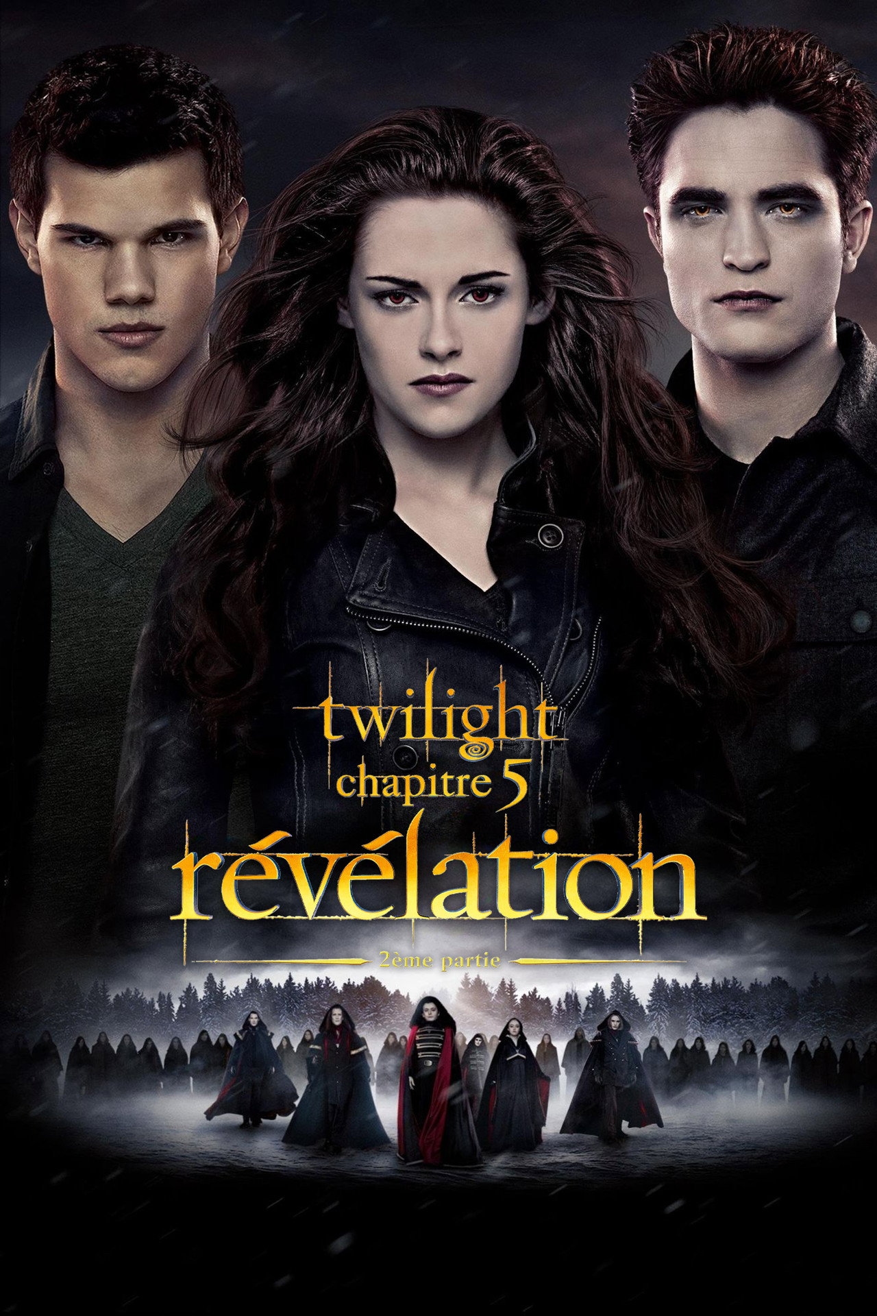 Poster du film Twilight, chapitre 5 : Révélation, 2ème partie (2012) de Bill Condon