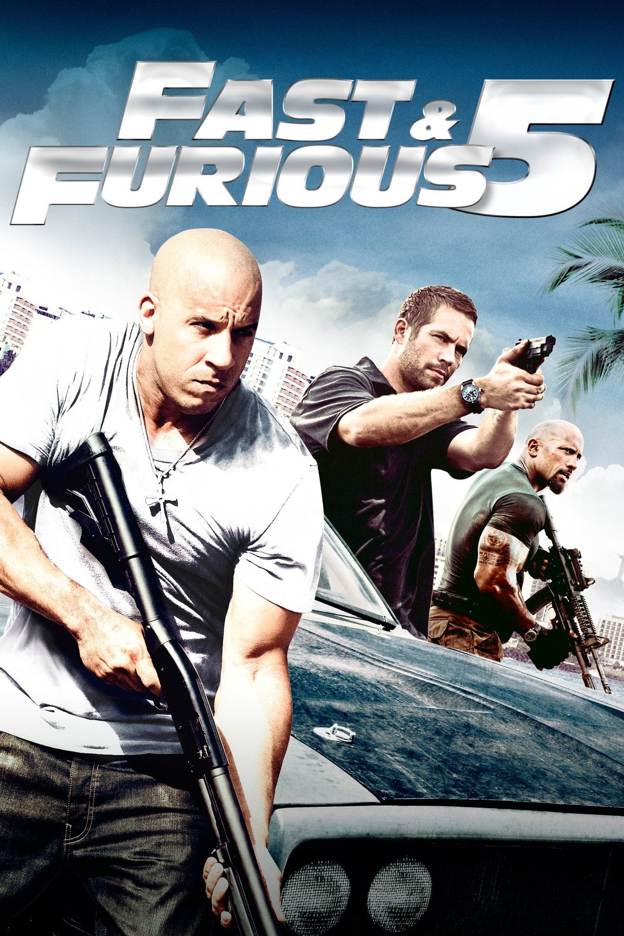 Poster du film Fast & Furious 5 (2011) de Justin Lin
