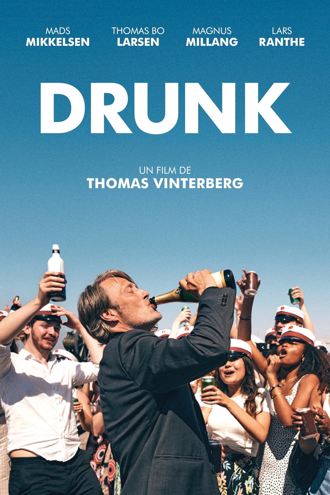 Poster du film Drunk (2020) de Thomas Vinterberg