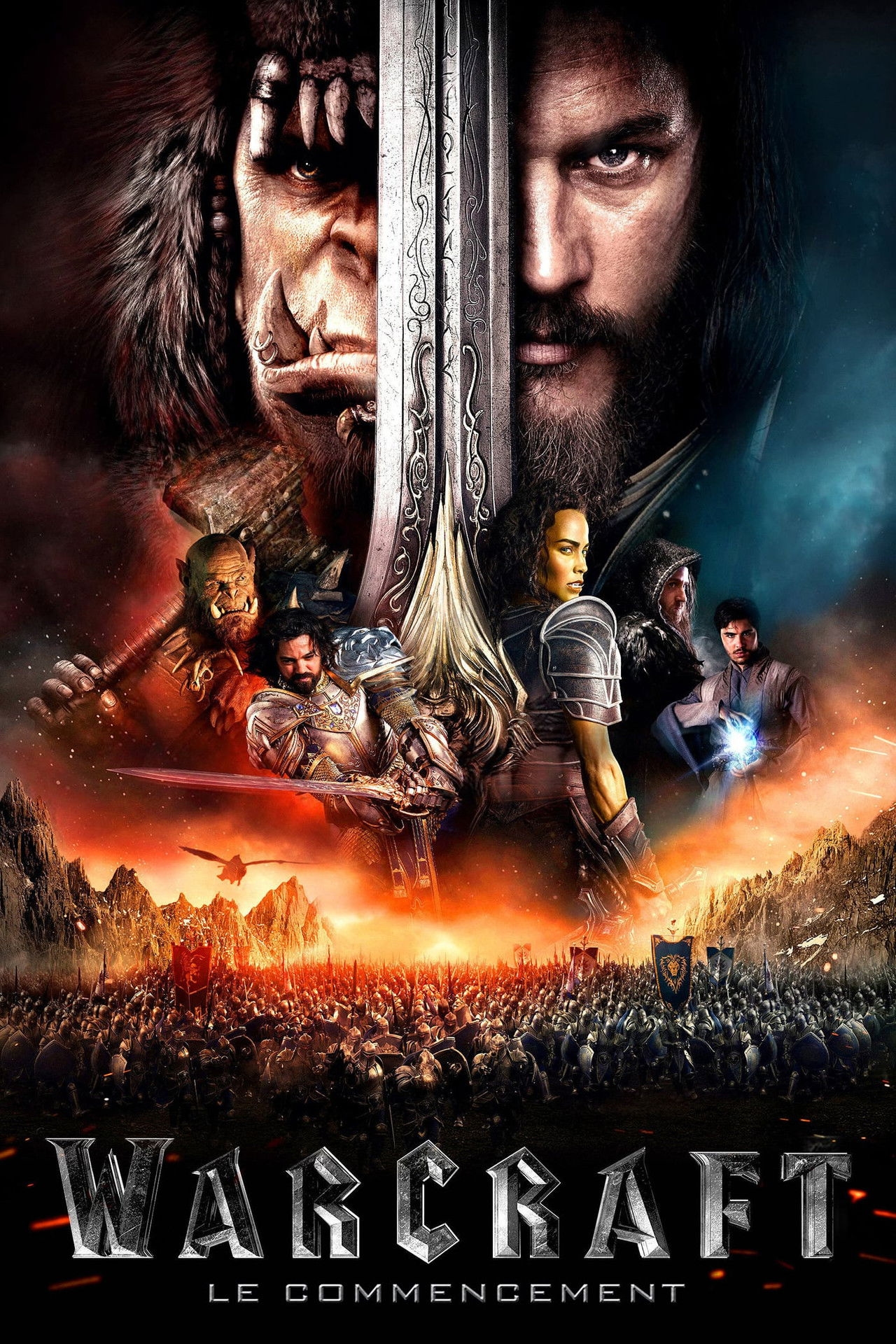 Poster du film Warcraft : Le Commencement (2016) de Duncan Jones