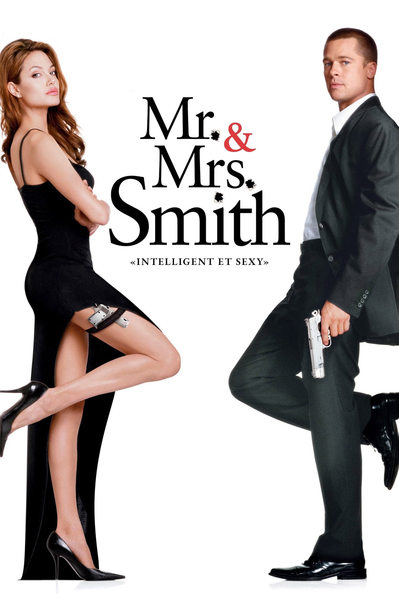 Poster du film Mr. & Mrs. Smith (2005) de Doug Liman
