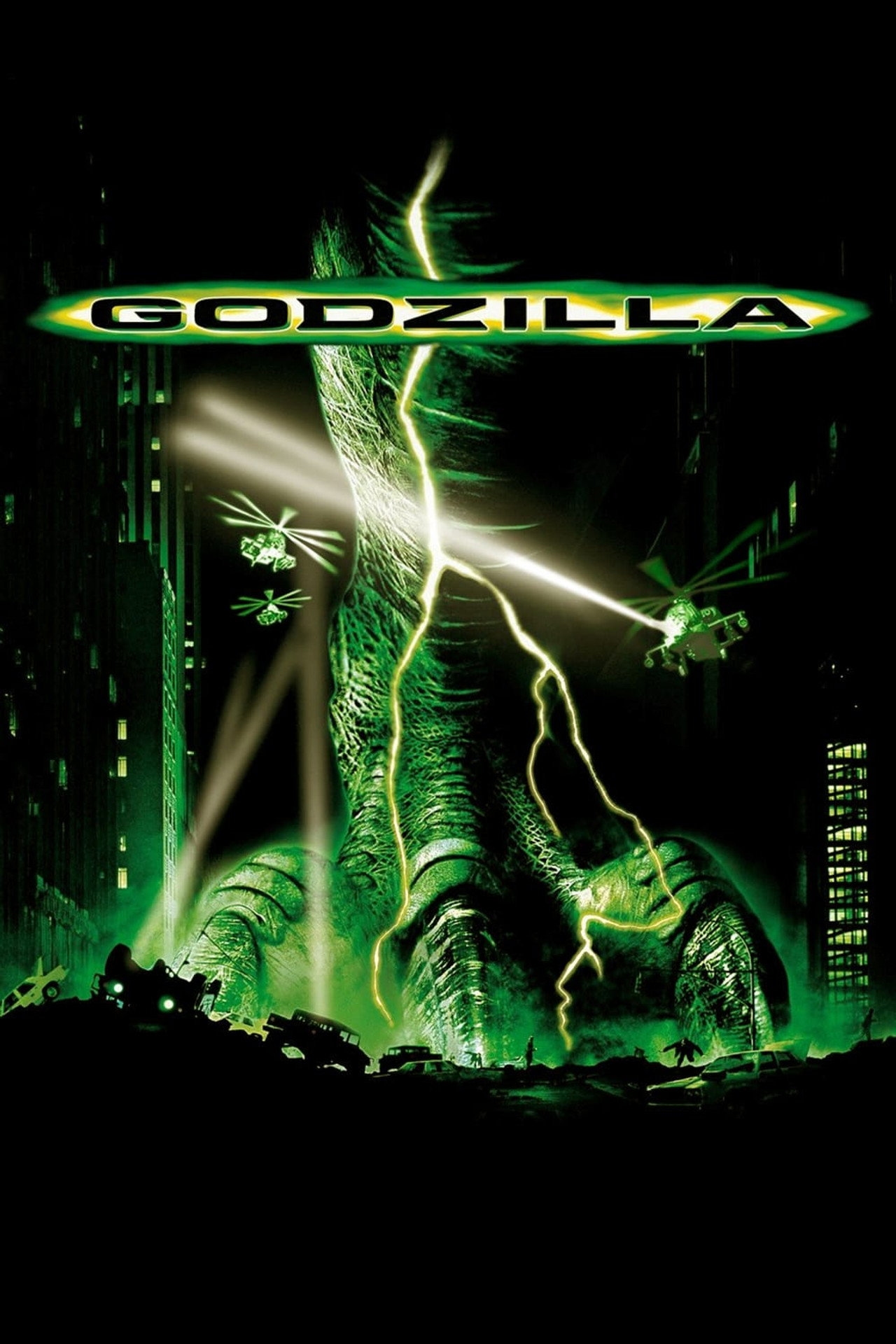 Poster du film Godzilla (1998) de Roland Emmerich