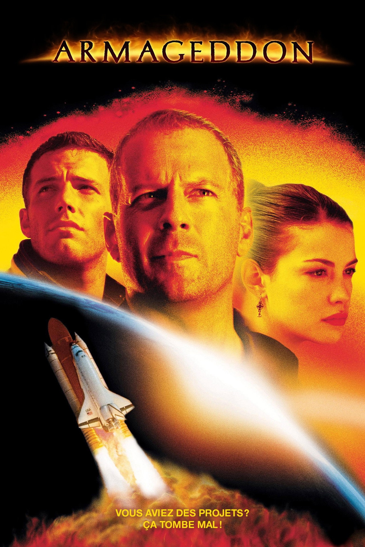 Poster du film Armageddon (1998) de Michael Bay