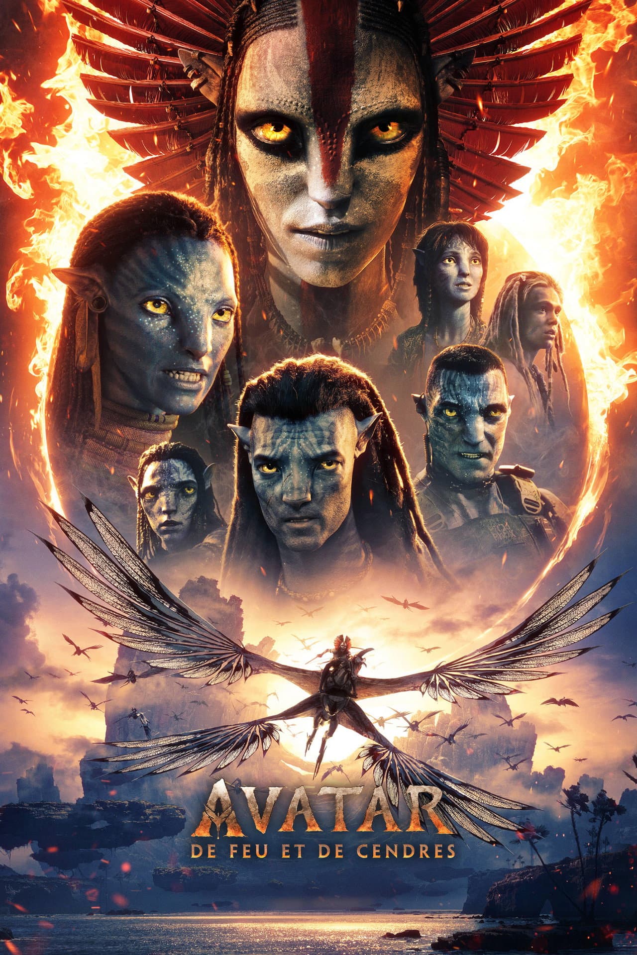 Poster de Avatar: Fire and Ash