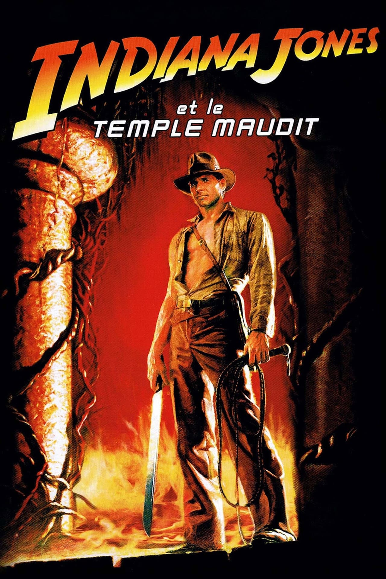 Poster de Indiana Jones et le Temple maudit