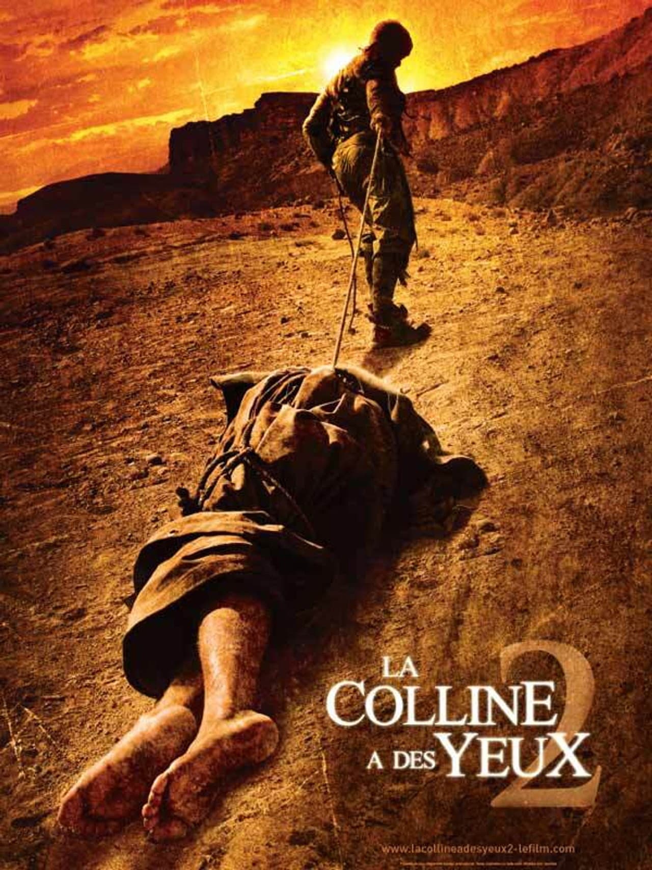 Poster de La colline a des yeux 2