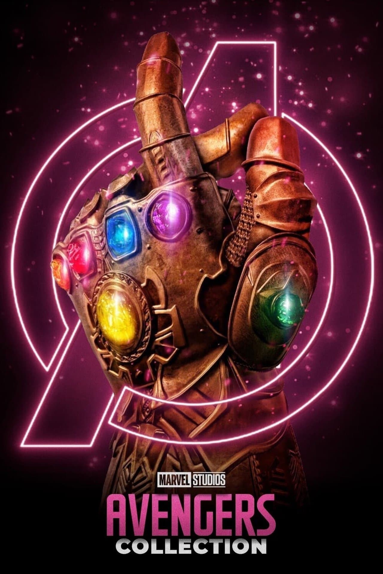 Poster de la saga Avengers - Saga