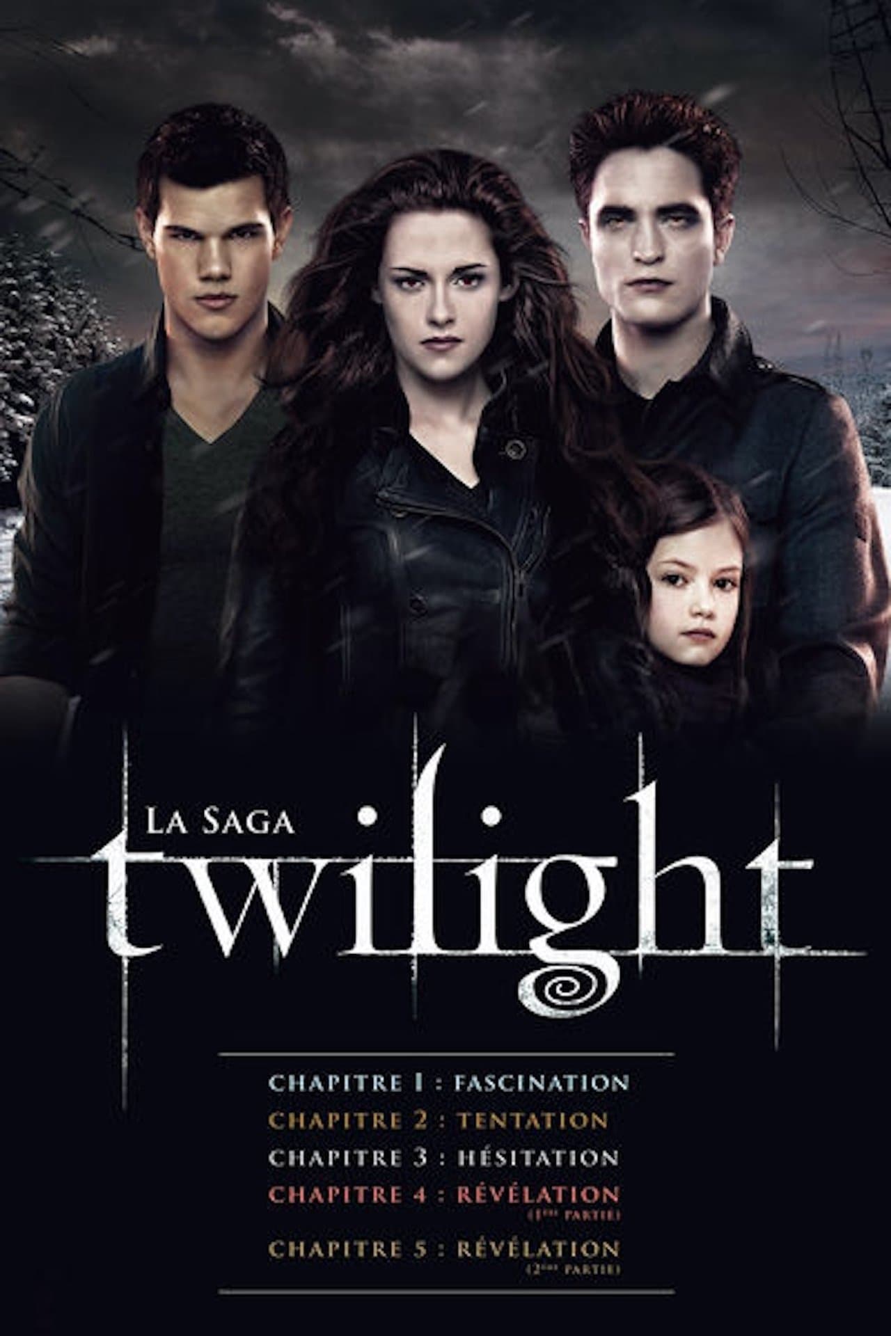 Poster de la saga Twilight - Saga