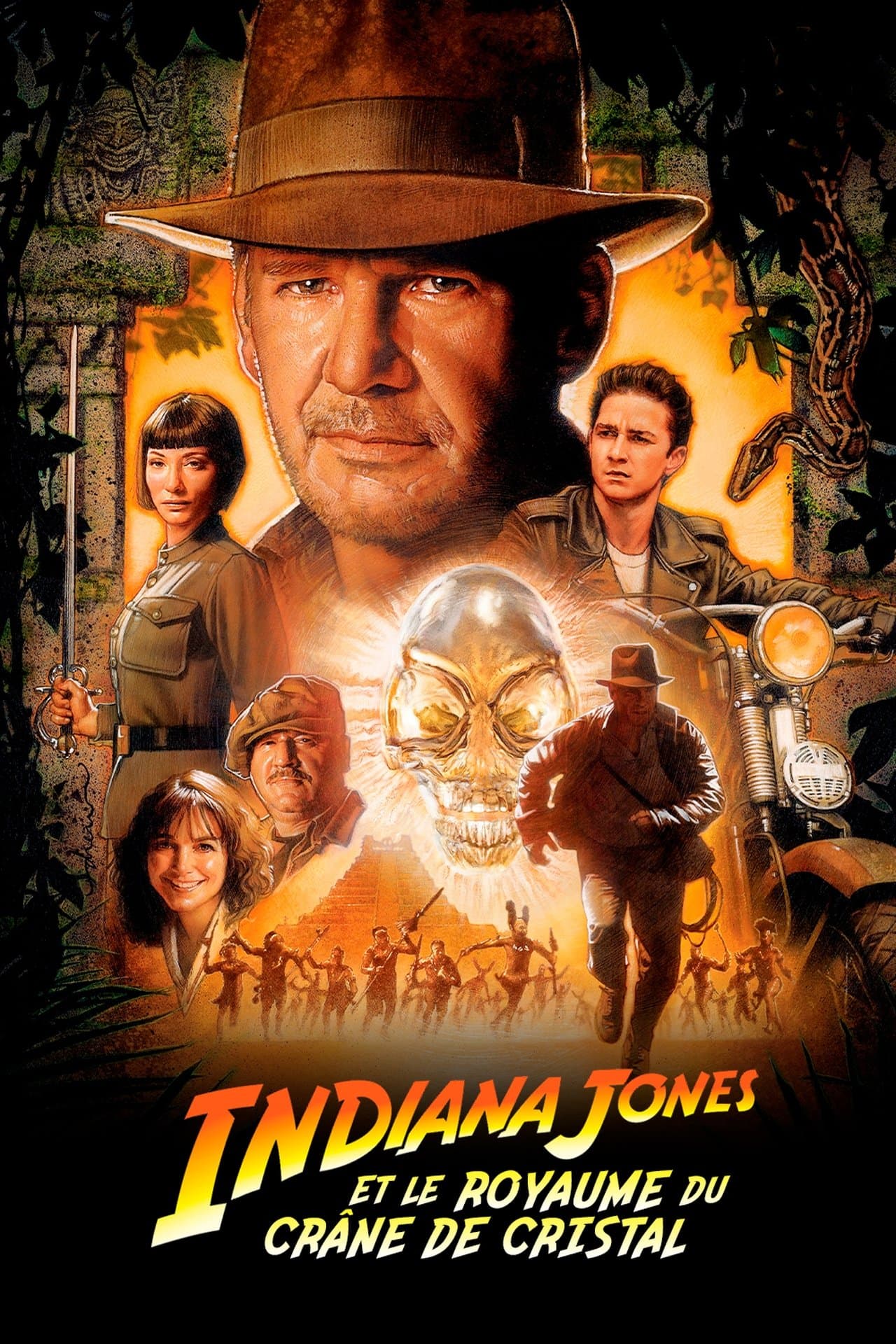 Poster de Indiana Jones et le royaume du crâne de cristal