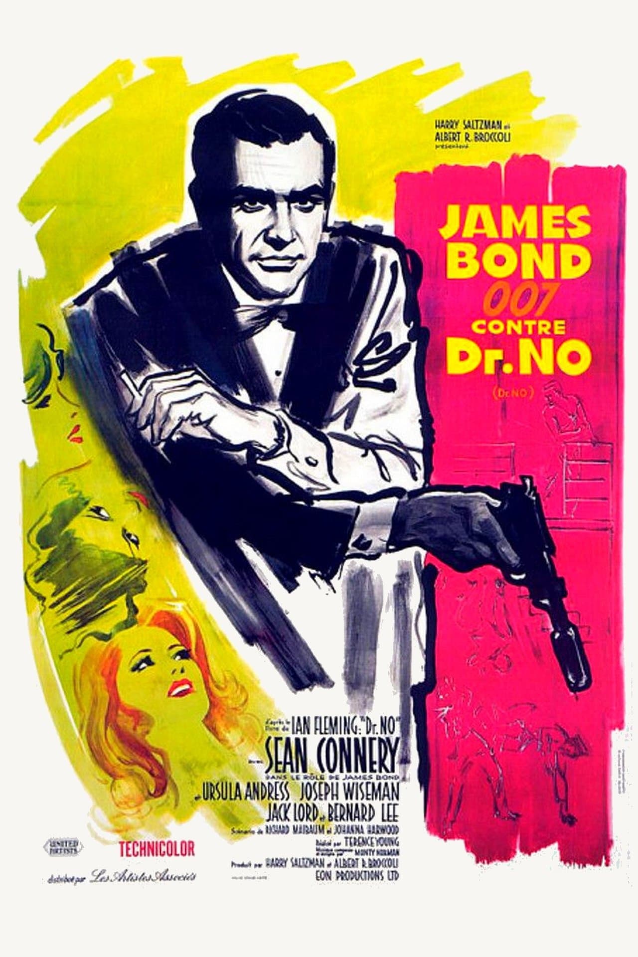Poster de James Bond 007 contre Dr. No